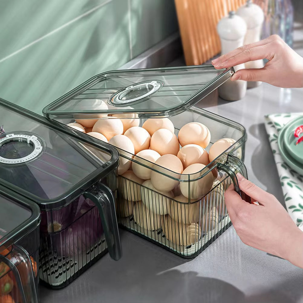 Inttox-Grande Boîte de Rangement Alimentaire