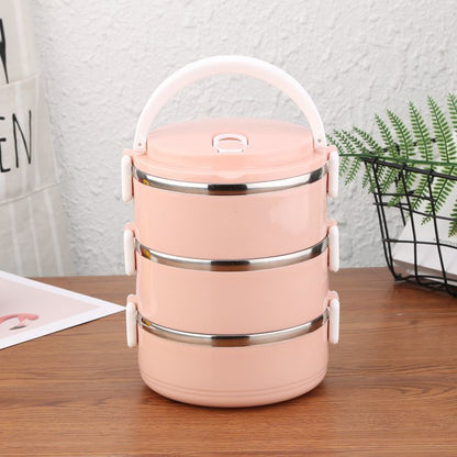 Inttox-🍱 Boîte à Lunch Thermique en Acier Inoxydable ✨
