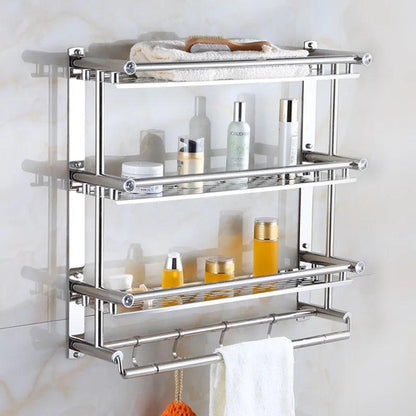 Inttox-Support de Rangement Simple pour Salle de Douche