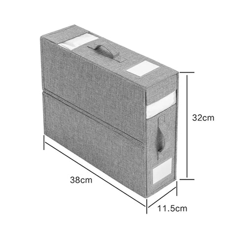 Inttox-Organisateur de Draps de Lit Anti-Poussière - Sac de Rangement pour Draps, Couvertures et Vêtements