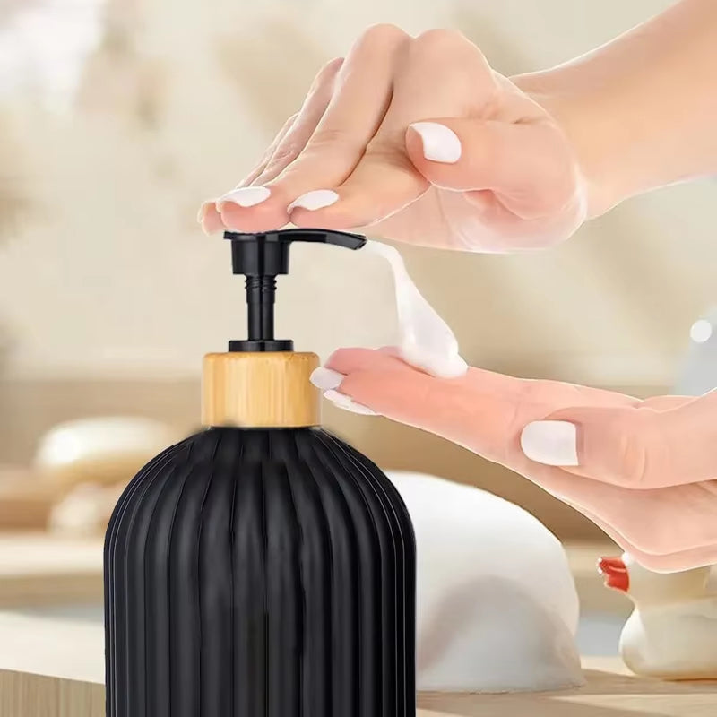 Inttox-Set de 2 Bouteilles de Luxe et avec plateau bambou