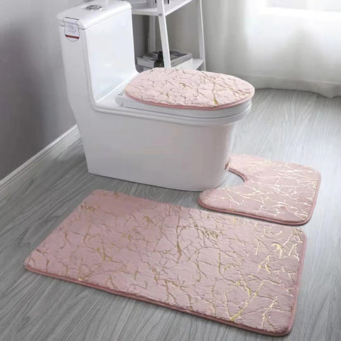 Inttox-Ensemble de Tapis de Salle de Bain Antidérapants et Absorbants - Inttox