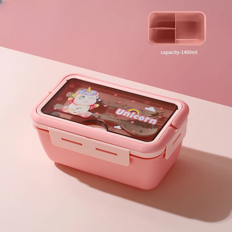 Inttox-🍱 Boîte à Bento Enfant  🎒