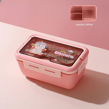 Inttox-🍱 Boîte à Bento Enfant  🎒