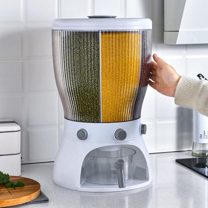 Inttox-🍚 Distributeur de Stockage de Cuisine en Plastique 🌿