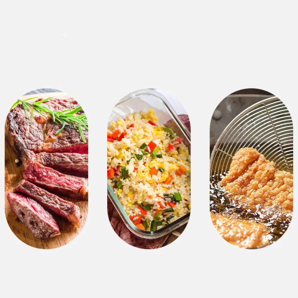 Inttox-🍲👨‍🍳 Ensemble de 3 Casseroles Antiadhésives en Aluminium – Pratiques & Résistantes