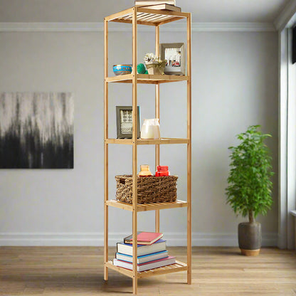 Inttox-🌿 Support d’affichage de plantes en bambou Inttox