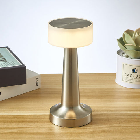 Inttox-Lampe de Table en Métal à Variation Tactile pour une Ambiance Chaleureuse