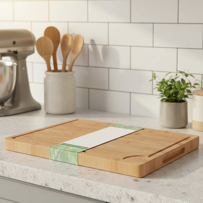 Inttox-Planche à Découper en Bambou Organique