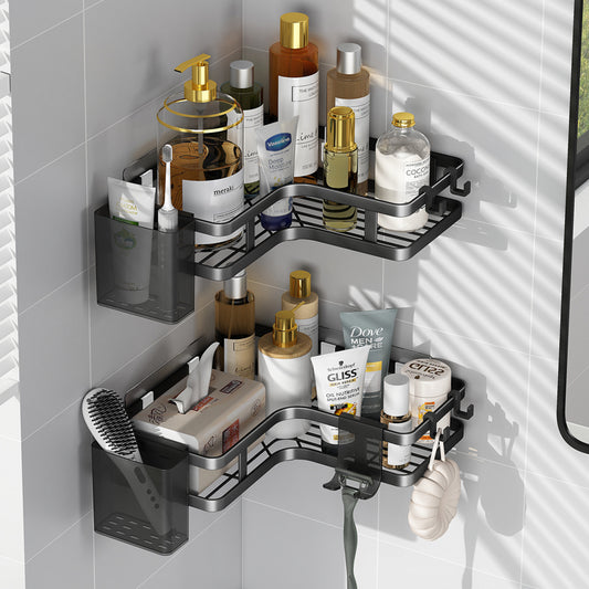 Inttox-🛁 Support de Rangement Mural Salle de Bain ✨