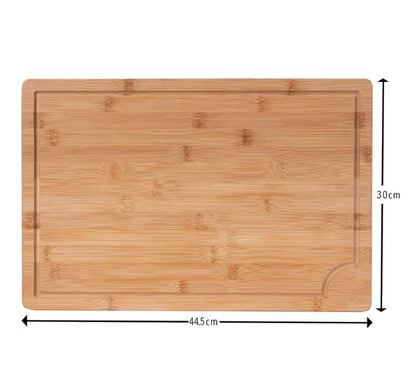 Inttox-Planche à Découper en Bambou Organique