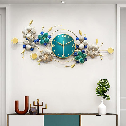 Inttox-Horloge Murale de Luxe au Design Moderne 99*43cm