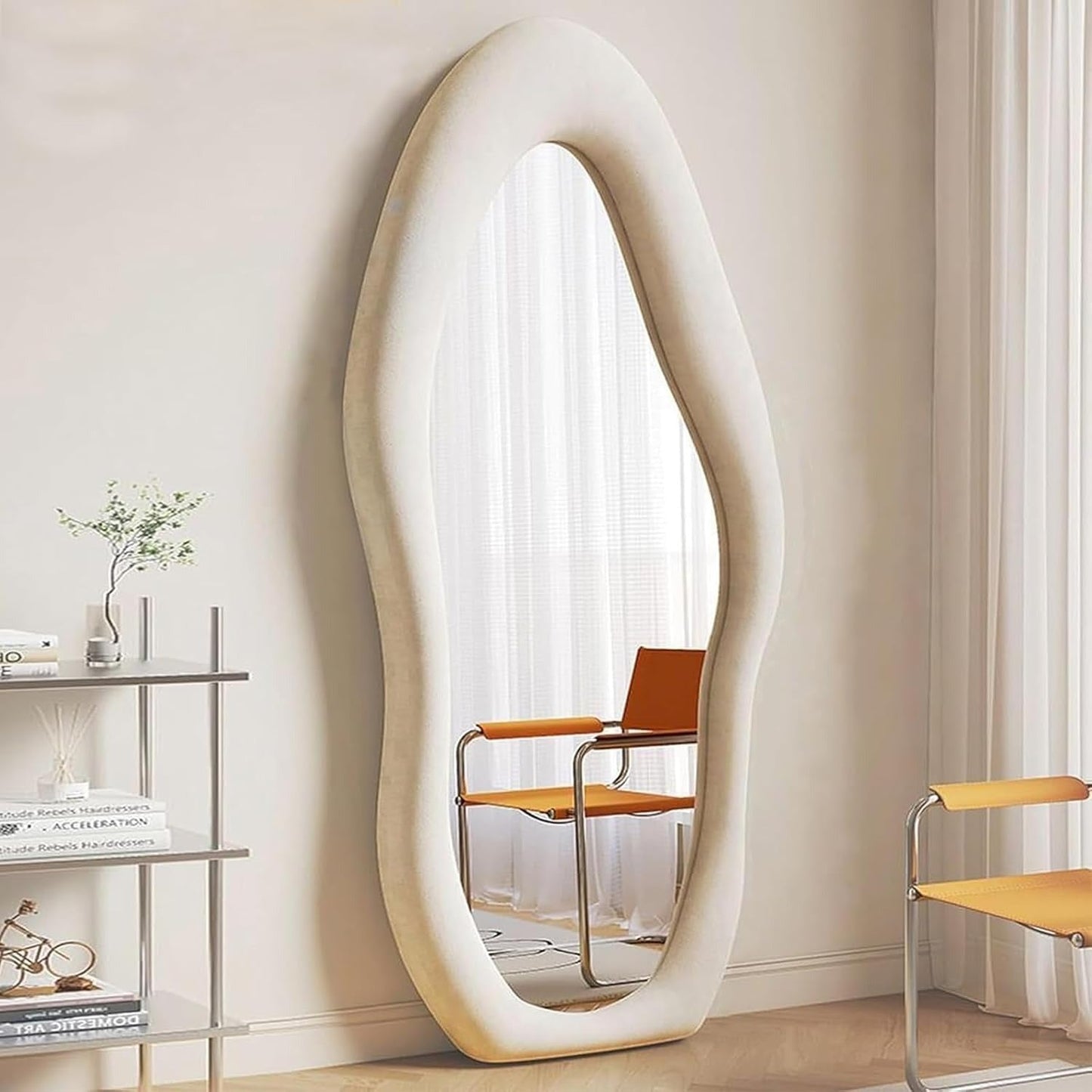 Inttox-✨ Miroir Pleine Longueur – Design Unique & Élégance Intemporelle 🌟
