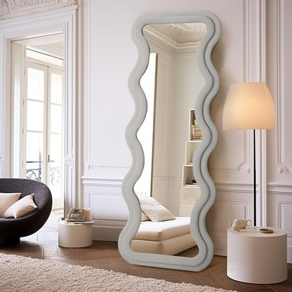Inttox-🌊 Miroir Vague Luxe – Élégance Moderne & Déco Haut de Gamme ✨