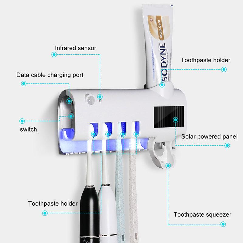 Inttox-Porte-brosse à dents et stérilisateur sophistiqué - Inttox