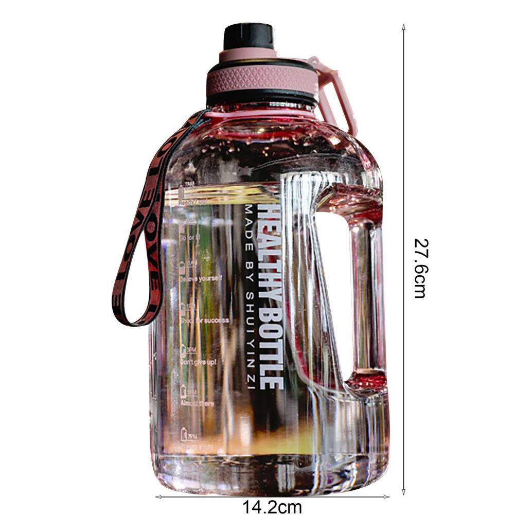 Inttox-Bouteille d'eau de sport de 3,8 L