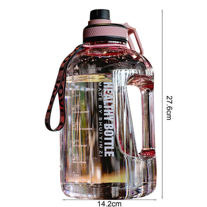 Inttox-Bouteille d'eau de sport de 3,8 L