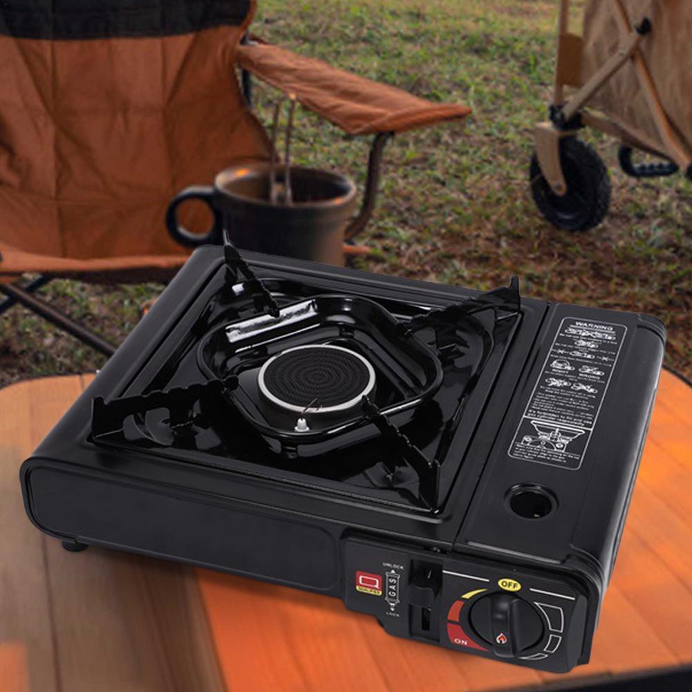 Inttox-Cuisinière Portable à Gaz Une Solution Pratique pour la Cuisine en Plein Air et les Urgences + 1 Bouteille de gaz - Inttox