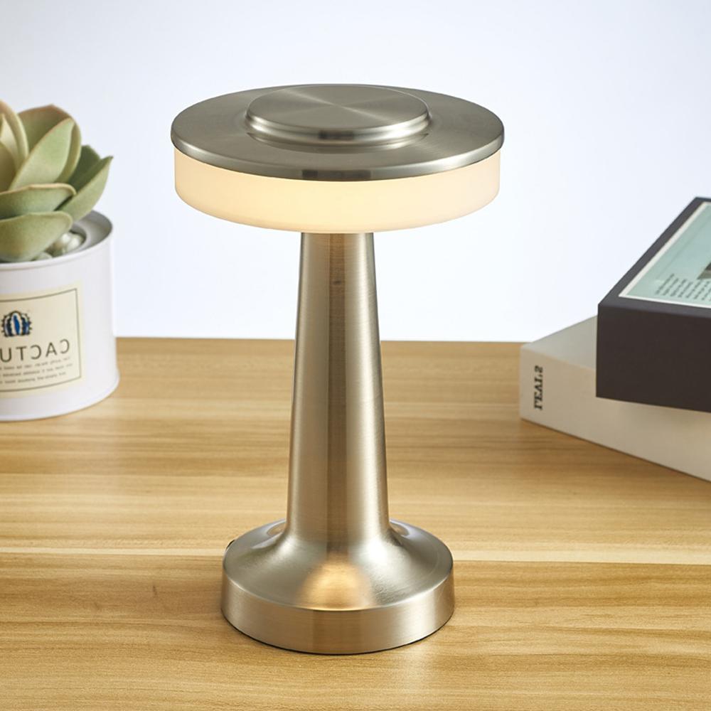 Inttox-Touche stylée lampe de table LED rechargeable sans fil - Inttox