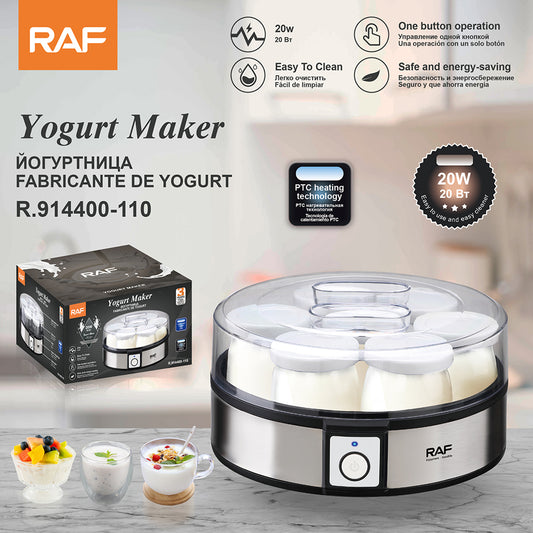 Inttox-🥛 RAF 2025 – Yaourtière Inttox Électrique Automatique à 7 Pots