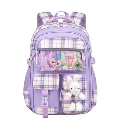 Inttox-🎒 Sac à Dos Inttox Bunny – Motif Lapin Rose, Doux & Mignon