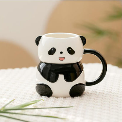 Inttox-🐼  2 Tasse en Céramique Panda –  ☕✨