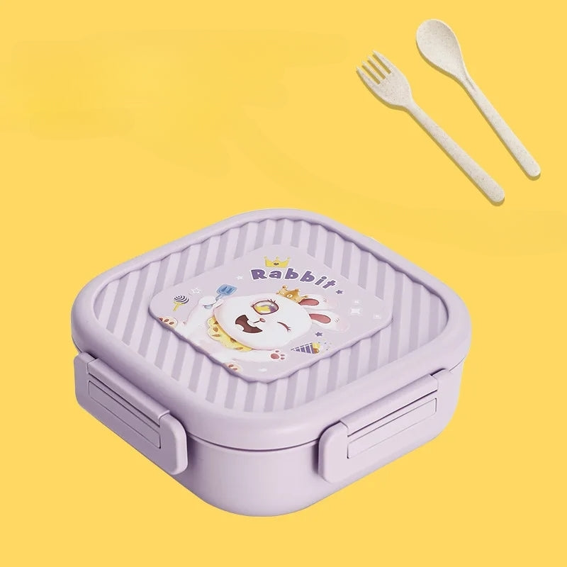 Inttox-🍱 Boîte à Déjeuner Enfant Motif Dinosaure 🦖🎒