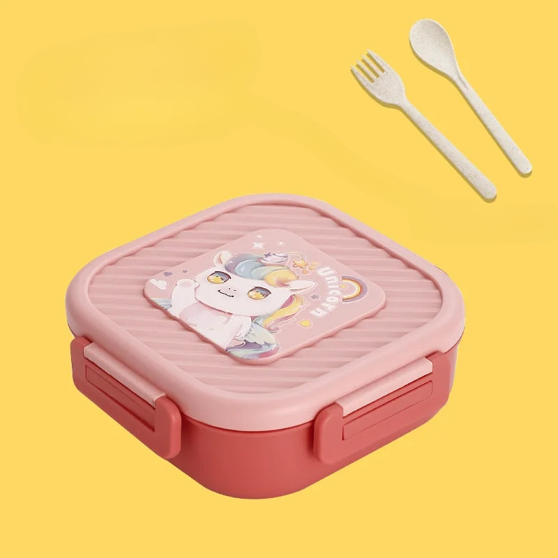 Inttox-🍱 Boîte à Déjeuner Enfant Motif Dinosaure 🦖🎒