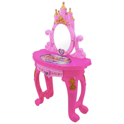 Inttox-Coiffeuse Rose – Ensemble Complet pour Petite Princesse 🌸✨