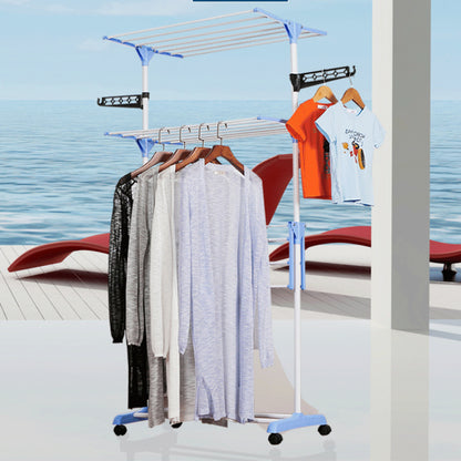 Inttox-Séchoir à Linge Pliable - Séchage Pratique et Gain d'Espace