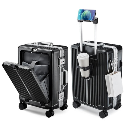 Inttox-✨🧳 Valise de Voyage Tout en Aluminium