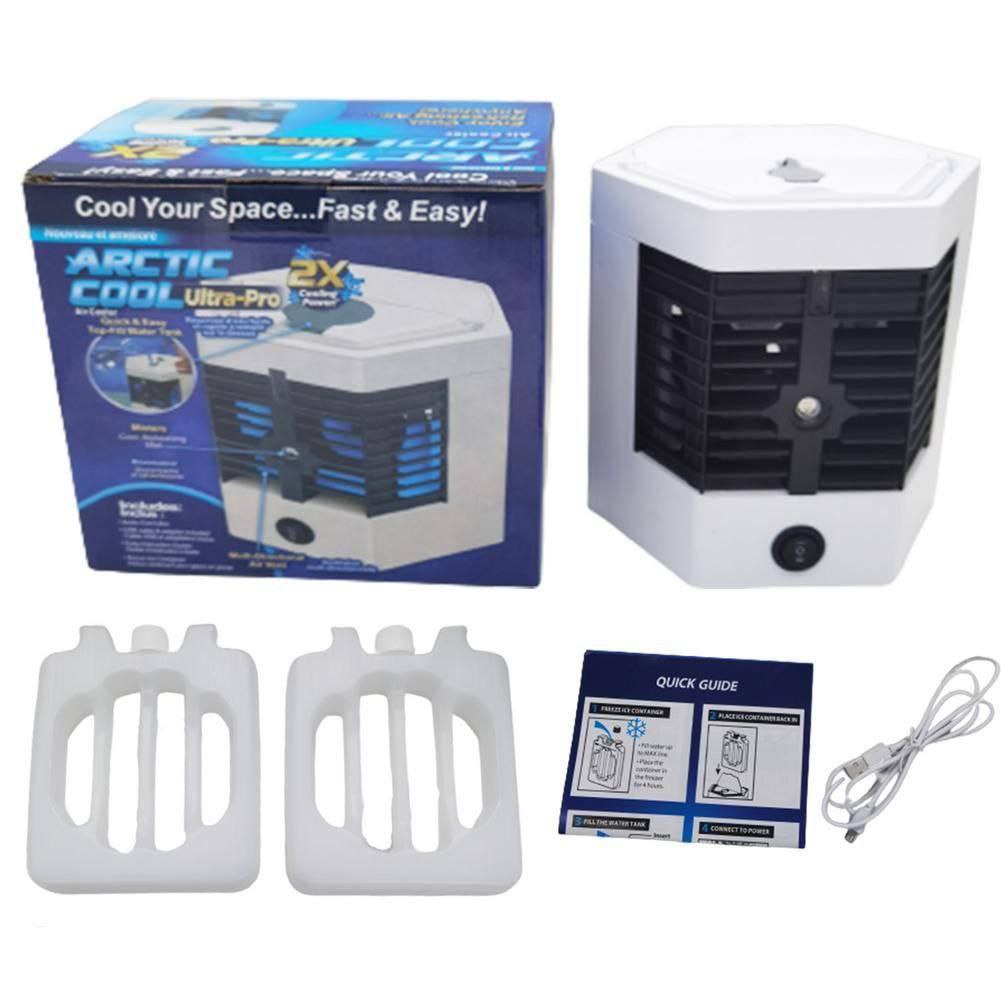 Inttox-Climatiseur USB avec Réservoir d'Eau de 240ML et Ventilateur