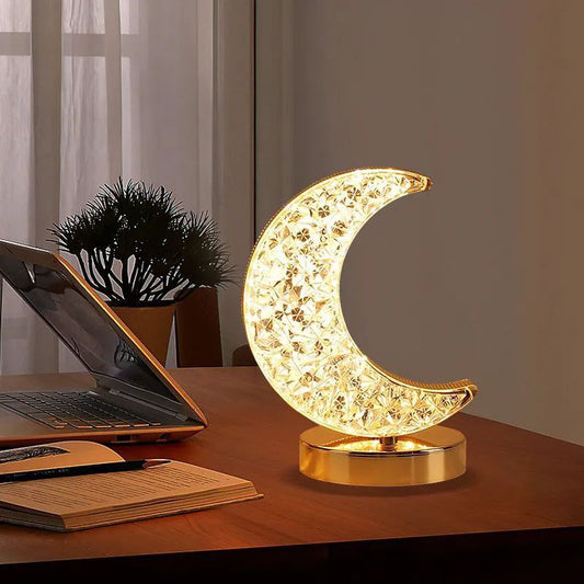 Inttox-Éclairage Lunaire Magique : Lampe de Bureau Lune LED