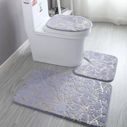 Inttox-Ensemble de Tapis de Salle de Bain Antidérapants et Absorbants - Inttox