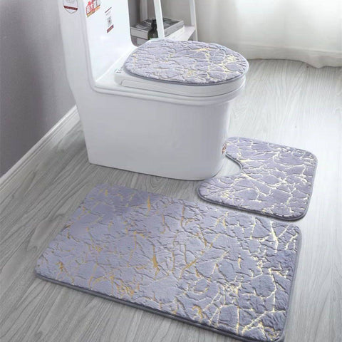 Inttox-Ensemble de Tapis de Salle de Bain Antidérapants et Absorbants - Inttox