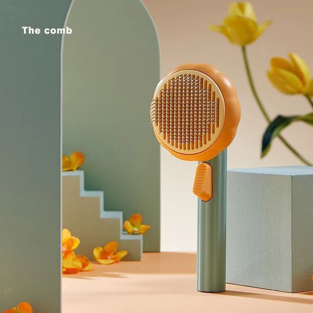 Inttox-Peigne de Toilettage pour Animaux Résistant à l'Eau