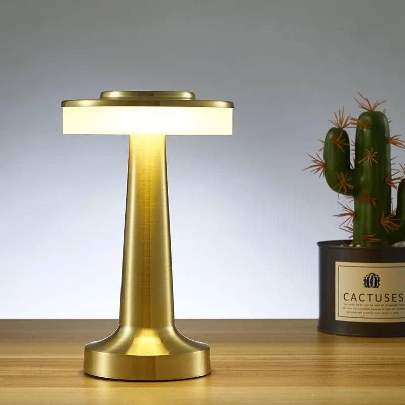 Inttox-Touche stylée lampe de table LED rechargeable sans fil - Inttox