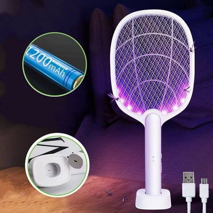 Inttox-Eleadsouq Tapette à mouches électrique pour moustiques
