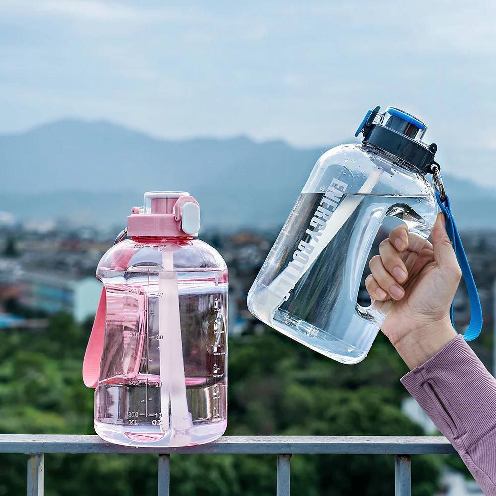 Inttox-Bouteille d'eau de sport de 3,8 L