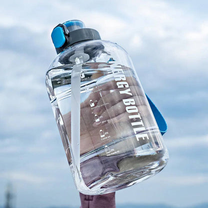 Inttox-Bouteille d'eau de sport de 3,8 L