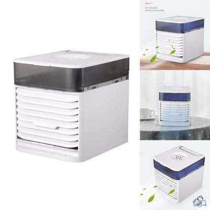 Inttox-mini Climatiseur portable COOL AIR refroidisseur magique avec de l'eau glacée 10 Heures