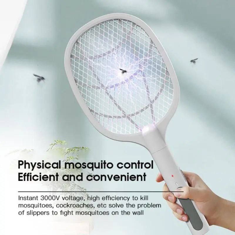 Inttox-Eleadsouq Tapette à mouches électrique pour moustiques