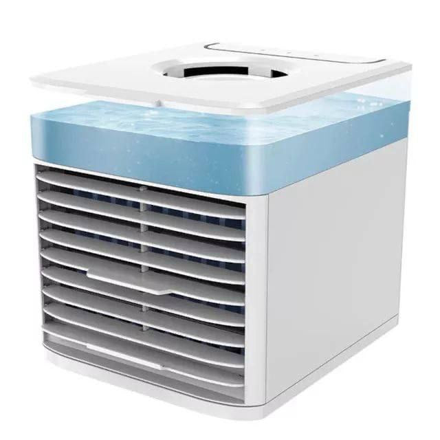 Inttox-mini Climatiseur portable COOL AIR refroidisseur magique avec de l'eau glacée 10 Heures