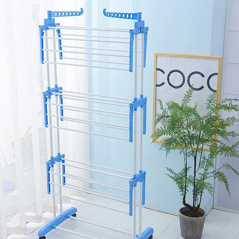 Inttox-Séchoir à Linge Pliable - Séchage Pratique et Gain d'Espace