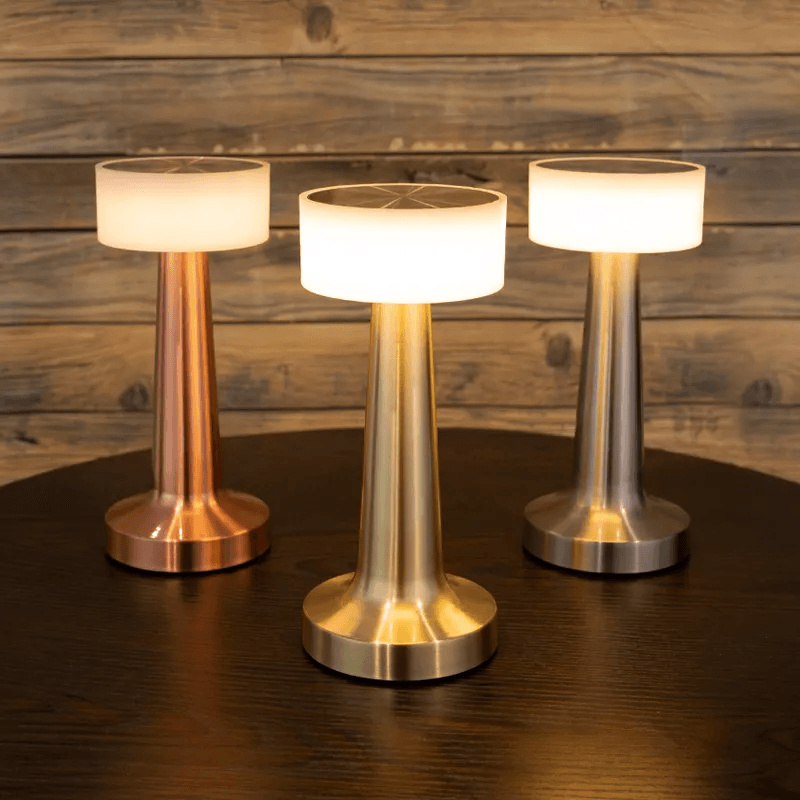 Inttox-Lampe de Table en Métal à Variation Tactile pour une Ambiance Chaleureuse - Inttox