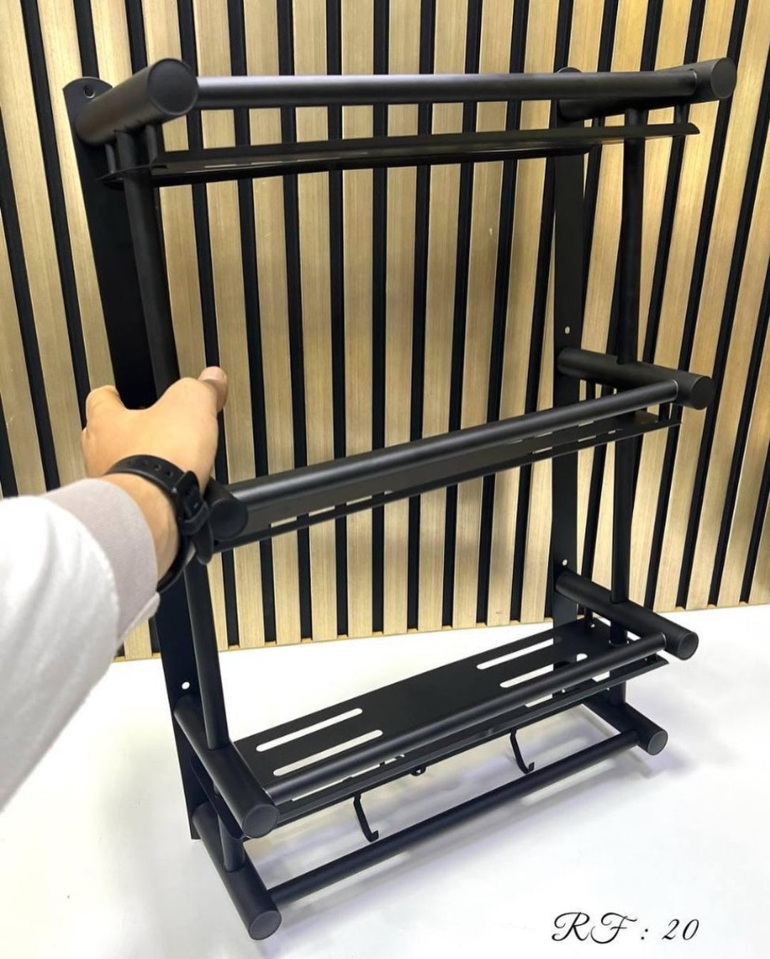 Inttox-Support de Rangement Simple pour Salle de Douche