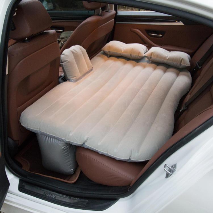 Inttox-Matelas Gonflable d'Air pour Voiture, Camping et Voyage, Lit d'Air Gonflable pour Siège de Voiture