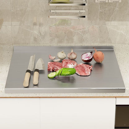 Inttox-Grande Planche à Découper Multifonctionnelle en Acier Inoxydable