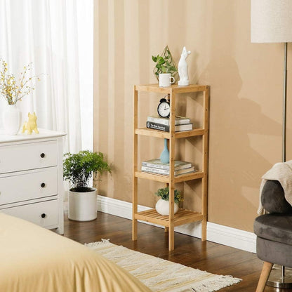 Inttox-🌿 Support d’affichage de plantes en bambou Inttox