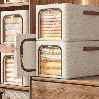 Inttox-Boîte de Rangement Empilable à Structure en Acie